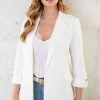 Most Needed Blazer Ecru -Kleding Promotie Winkel Most Needed Blazer Ecru 5 586x900 1