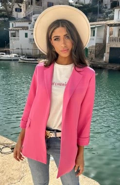 Musthave Deal Most Needed Blazers -Kleding Promotie Winkel Most Needed Blazer Fuchsia 2 586x900 1