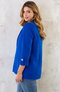Most Needed Blazer Kobalt -Kleding Promotie Winkel Most Needed Blazer Kobalt 4 586x900 1