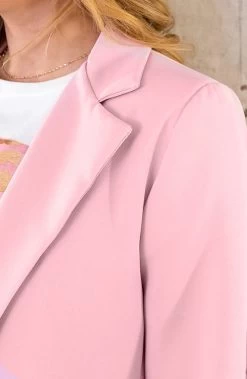 Most Needed Blazer Lichtroze -Kleding Promotie Winkel Most Needed Blazer Lichtroze 2 1 586x900 1