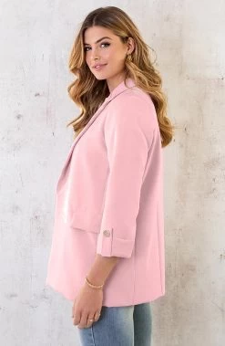 Most Needed Blazer Lichtroze -Kleding Promotie Winkel Most Needed Blazer Lichtroze 3 1 586x900 1