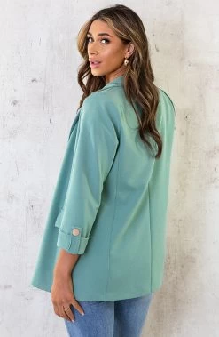 Most Needed Blazer Mint 12 Most Needed Blazer Mint -Kleding Promotie Winkel Most Needed Blazer Mint 5 586x900 1