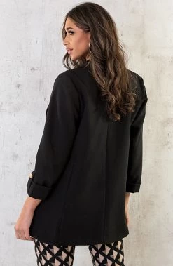 Most Needed Blazer Zwart -Kleding Promotie Winkel Most Needed Blazer Zwart 8 586x900 1