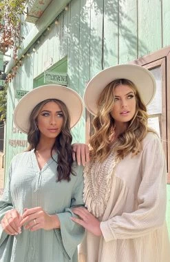 Mousseline Oversized Tuniek Mint -Kleding Promotie Winkel Mousseline Oversized Tuniek Mint 5 586x900 1