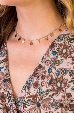 Muntjes Ketting Koper Goud -Kleding Promotie Winkel Muntjes Ketting Koper Goud1 586x900 1