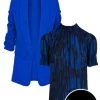 Musthave Deal Col Top Deluxe + Limited Blazer Kobalt