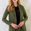 Basic Blazer Army -Kleding Promotie Winkel Musthave Deal Dames Pak Army 8 586x900 1