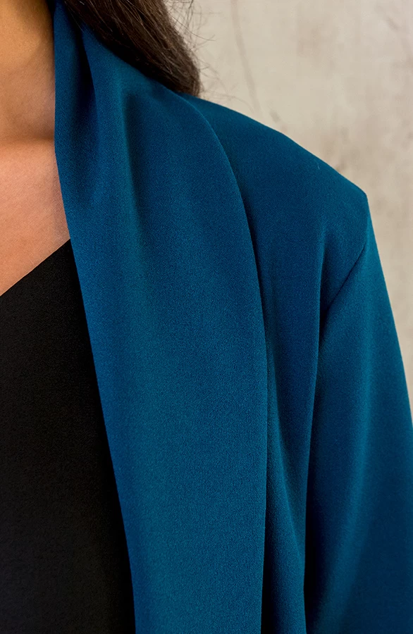 Basic Blazer Petrol 13 Basic Blazer Petrol - Afbeelding 11