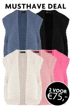 Musthave Deal Gebreid Gilet