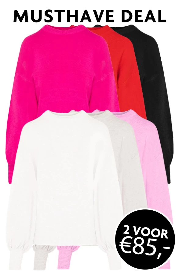 Musthave Deal Pofmouwen Truien 3 Musthave Deal Pofmouwen Truien