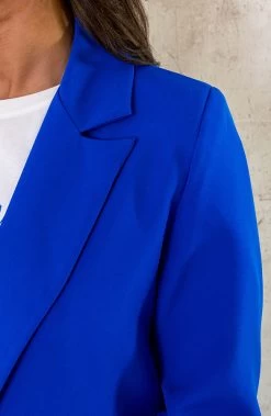 Oversized Dames Pak Kobalt -Kleding Promotie Winkel Oversized Dames Pak Kobalt 12 586x900 1