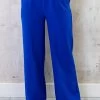 Palazzo Pants Dames Kobalt -Kleding Promotie Winkel Oversized Dames Pak Kobalt 13 586x900 2
