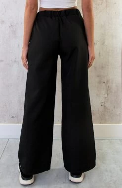 Palazzo Pants Dames Zwart -Kleding Promotie Winkel Oversized Dames Pak Zwart 17 586x900 1