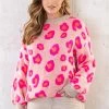 Oversized Leopard Trui Beige -Kleding Promotie Winkel Oversized Leopard Trui Beige 4 586x900 1