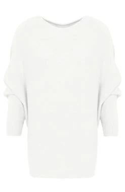 Oversized Soft Trui Creme -Kleding Promotie Winkel Oversized Soft Trui Creme 586x900 2