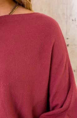 Oversized Soft Trui Dust Pink -Kleding Promotie Winkel Oversized Soft Trui Dust Pink 5 586x900 1