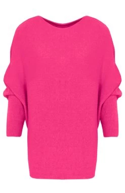 Oversized Soft Trui Fuchsia 13 Oversized Soft Trui Fuchsia -Kleding Promotie Winkel Oversized Soft Trui Fuchsia 1 586x900 2