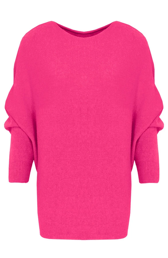 Oversized Soft Trui Fuchsia 8 Oversized Soft Trui Fuchsia - Afbeelding 6