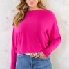 Oversized Soft Trui Fuchsia 1 Oversized Soft Trui Fuchsia -Kleding Promotie Winkel Oversized Soft Trui Fuchsia 5 586x900 2
