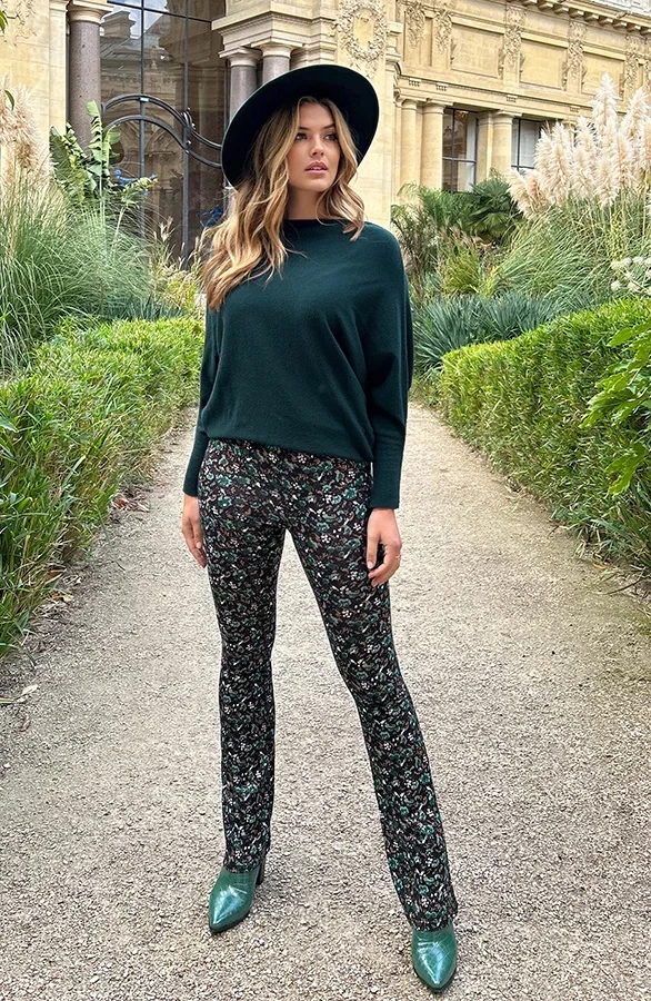 Oversized Soft Trui Smaragdgroen 6 Oversized Soft Trui Smaragdgroen - Afbeelding 4