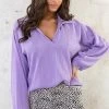 Oversized Venice Blouse Lila -Kleding Promotie Winkel Oversized Venice Blouse Lila 2 586x900 1