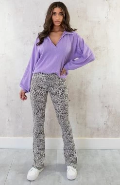 Oversized Venice Blouse Lila -Kleding Promotie Winkel Oversized Venice Blouse Lila 2 586x900 2