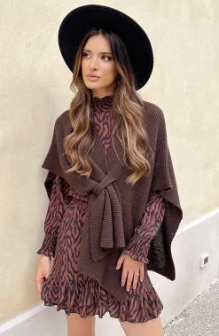 Overslag Poncho Choco