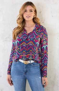 Paisley Blouse Multicolor