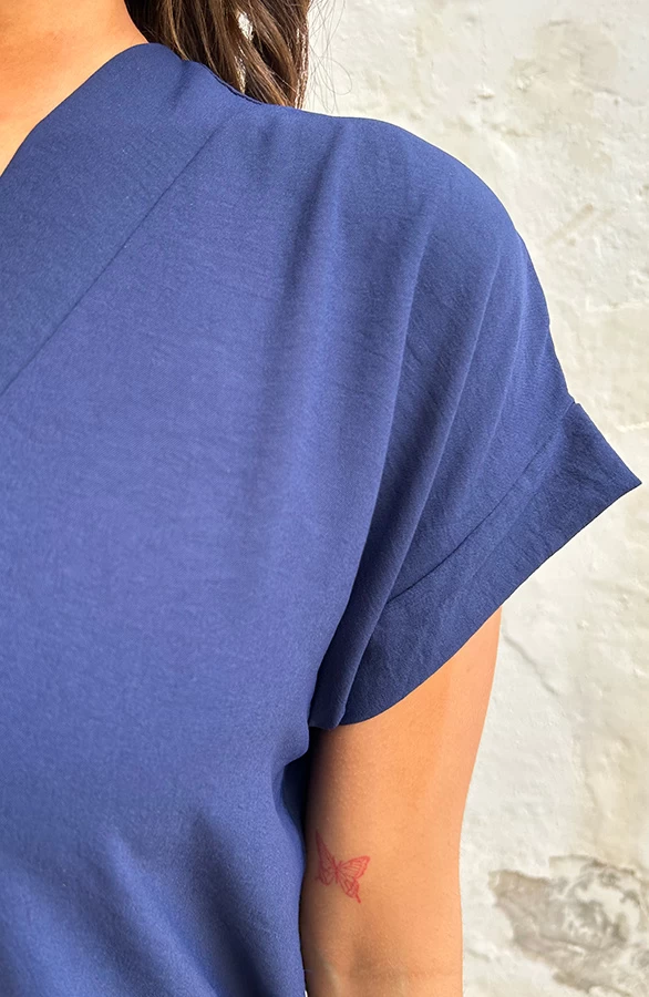 Palermo Pocket Jurk Marine 10 Palermo Pocket Jurk Marine - Afbeelding 8