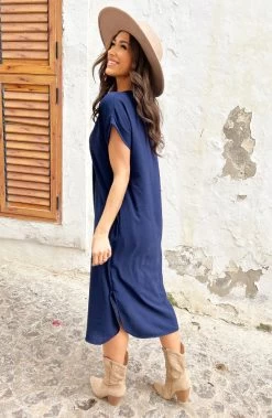 Palermo Pocket Jurk Marine 16 Palermo Pocket Jurk Marine -Kleding Promotie Winkel Palermo Pocket Jurk Marine 7 586x900 1