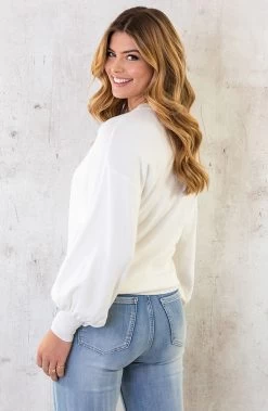 Pofmouwen Trui Ecru 15 Pofmouwen Trui Ecru -Kleding Promotie Winkel Pofmouwen Trui Ecru 5 586x900 1