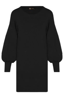 Pofmouwen Tuniek Zwart 19 Pofmouwen Tuniek Zwart -Kleding Promotie Winkel Pofmouwen Tuniek Zwart 586x900 2