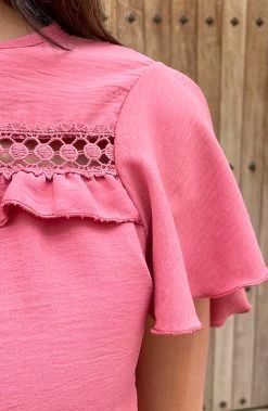 Puglia Dress Dust Roze -Kleding Promotie Winkel Puglia Dress Dust Roze 1 586x900 1