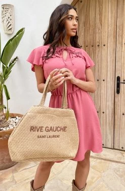 Puglia Dress Dust Roze -Kleding Promotie Winkel Puglia Dress Dust Roze 4 586x900 1