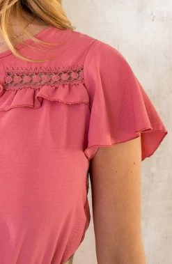 Puglia Dress Dust Roze -Kleding Promotie Winkel Puglia Dress Dust Roze 586x900 1