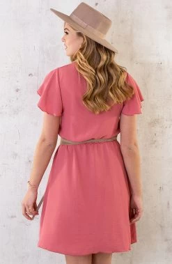 Puglia Dress Dust Roze -Kleding Promotie Winkel Puglia Dress Dust Roze 6 586x900 2
