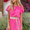 Puglia Dress Fuchsia -Kleding Promotie Winkel Puglia Dress Fuchsia 2 586x900 1