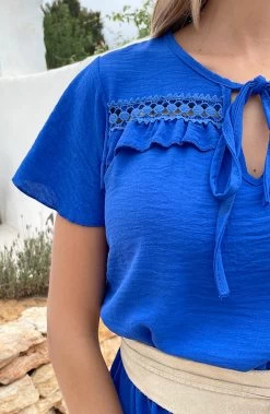 Puglia Dress Kobalt -Kleding Promotie Winkel Puglia Dress Kobalt 1 586x900 1