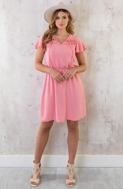 Puglia Dress Soft Pink -Kleding Promotie Winkel Puglia Dress Soft Pink 2 586x900 2
