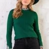 Ribtrui Met Panterkraag Smaragd -Kleding Promotie Winkel Ribtrui Met Panterkraag Smaragd 5 586x900 1