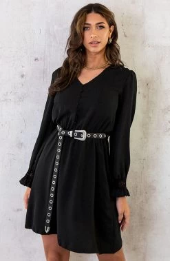 Romantic Lace Dress Black