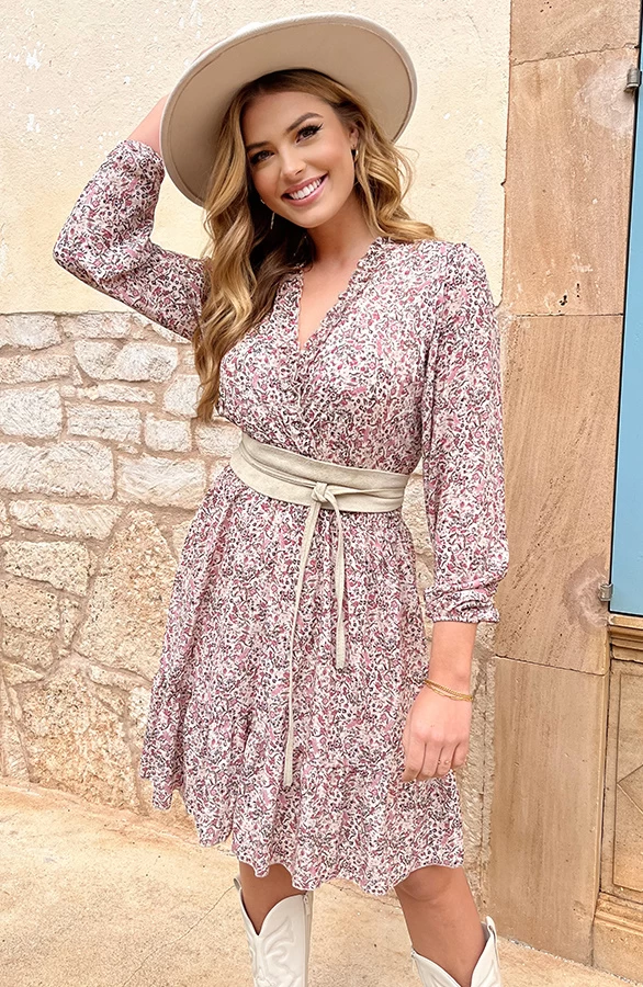 Suede Wikkelriem Light Beige 10 Suede Wikkelriem Light Beige - Afbeelding 8