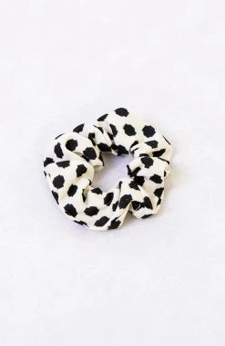 Scrunchie Cheetah Beige