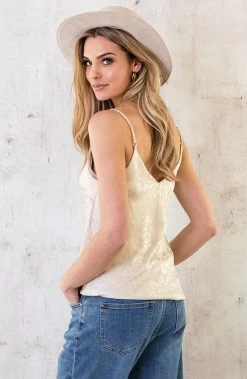 Silk Leopard Spaghetti Top Beige 13 Silk Leopard Spaghetti Top Beige -Kleding Promotie Winkel Silk Leopard Spaghetti Top Beige 3 586x900 1