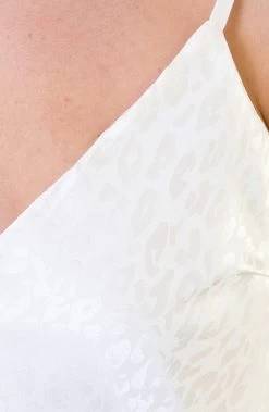 Silk Leopard Spaghetti Top Ecru -Kleding Promotie Winkel Silk Leopard Spaghetti Top Ecru 586x900 1