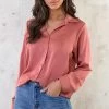 Silk Oversized Blouse Dust Roze -Kleding Promotie Winkel Silk Oversized Blouse Dust Roze 6 586x900 1