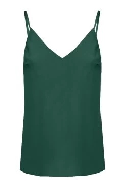 Silk Touch Spaghetti Top Smaragd 2.0 -Kleding Promotie Winkel Silk Touch Spaghetti Top Smaragd 2.0 1 586x900 1