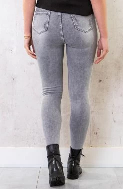 Skinny High Waisted Jeans Grijs -Kleding Promotie Winkel Skinny High Waisted Jeans Grijs 3 586x900 2
