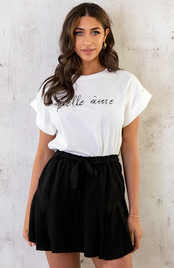 T-shirt Belle Ame Black 8 T-shirt Belle Ame Black - Afbeelding 6
