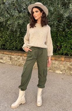 Soft Oversized Trui Beige -Kleding Promotie Winkel Soft Oversized Trui Beige 1 586x900 4